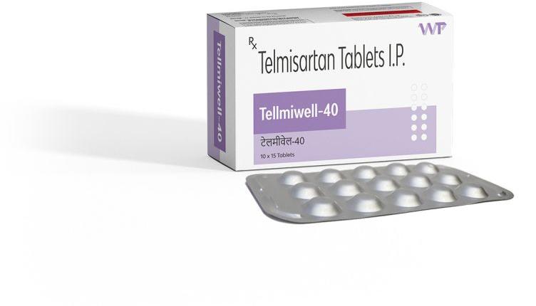 Tellmiwell 40mg Tablet, for Hospital, Clinical Personal, Grade Standard : Pharma Grade