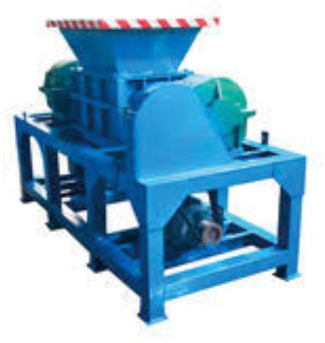 Blue Electric Shredder Machine, for Industrial, Certification : ISI Certified