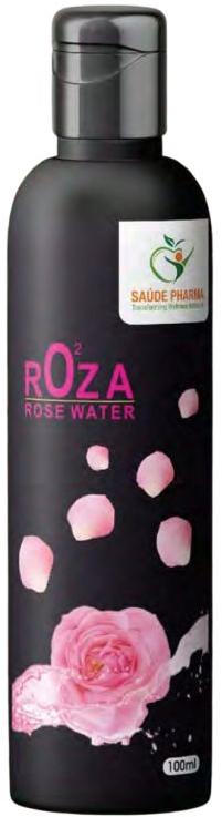 Saude Pharma Roza Rose Water, For Face, Form : Liquid