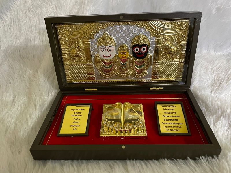 999 silver god Jagannath ji charan paduka