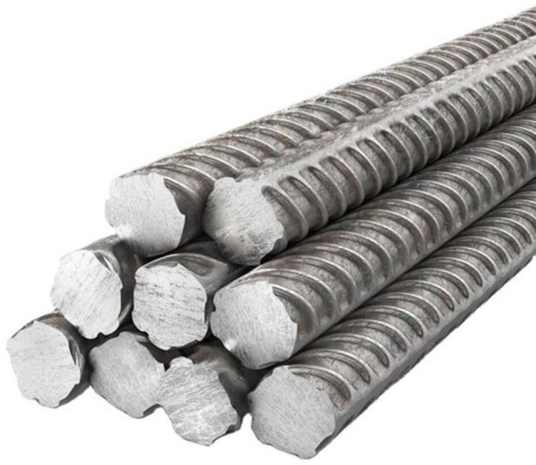 Grey Round 25mm TMT Steel Bars, for Construction, Technique : Forged