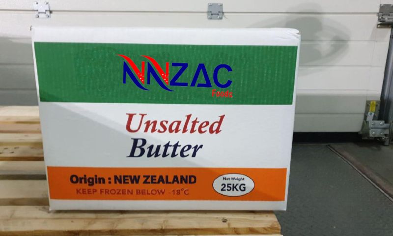 White NNZAC Foods Solid Unsalted Butter, for Cooking, Restaurant, Certification : FSSAI