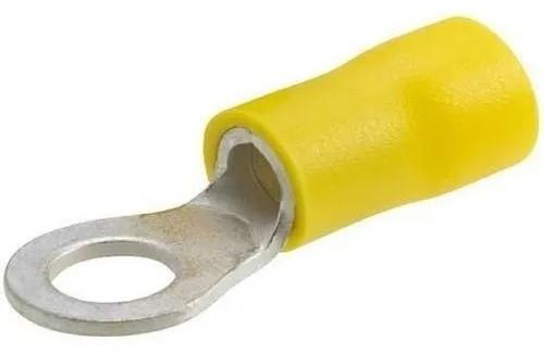 Copper Insulated Ring Terminal, Color : Yellow