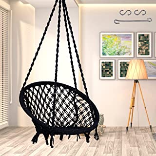 Polished Rope Hanging swing chair-Jute, for Hotel, Garden.Home