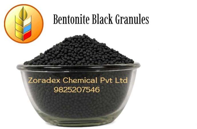 Bentonite granules black