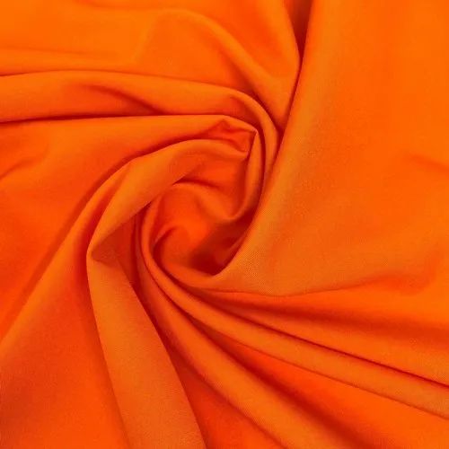 Orange Cotton Drill Fabric