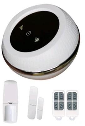 White Smart Wifi Gsm Alarm System
