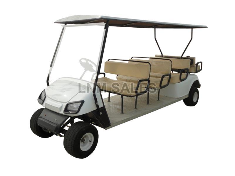 8 Seater (6 Front + 2 Back) Golf Carts