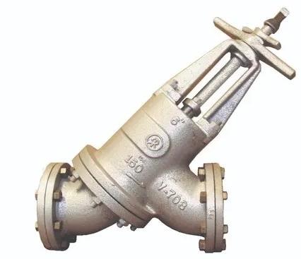 Silver 150 Psi Mild Steel Straight Through Slurry Valve, For Chemical Industry