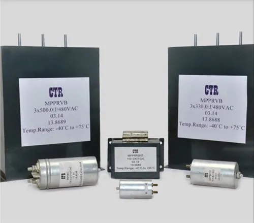 CTR Metallised Polypropylene Capacitors, Operating Temperature : -40 DegreeC + 85 DegreeC