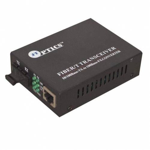 Ethernet Media Converter 100base-t To 100base-fx Single Mode Dual Fiber, SM,1310nm, Sc, 20km