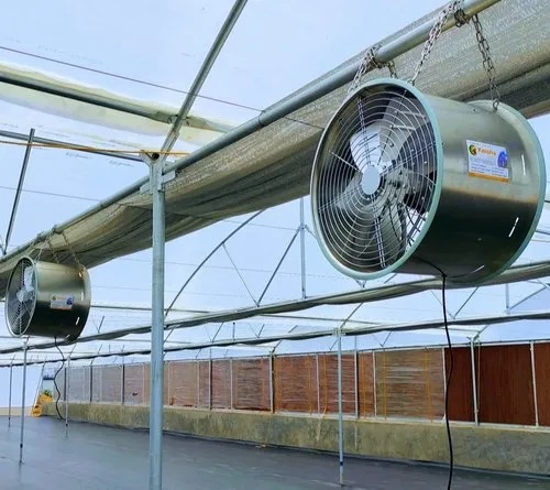 Electric 0.75 HP Air Circulating Fan, for Greenhouse
