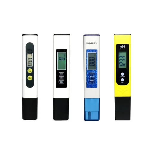 Digital pH Meter, for Laboratory, Color Red, Yellow, White, Blue at