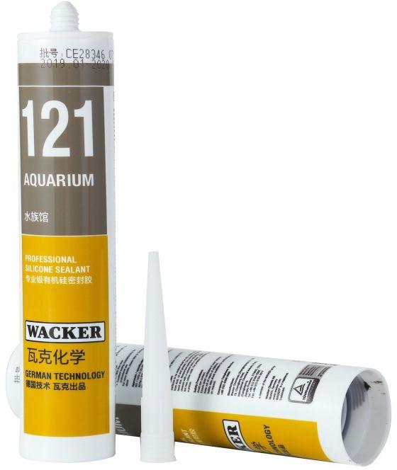 White Wacker Elastosil Silicone 121 Sealant, for Construction Joints, Grade Standard : Chemical Grade