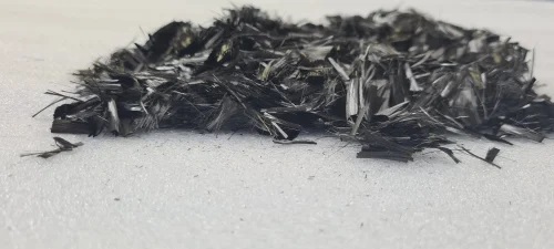 Black Chopped Carbon Fiber