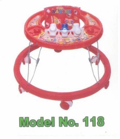 6 Wheels Baby Walker