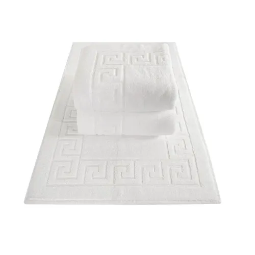 Rectangular Cotton White Bath Mat at Rs 150 / Piece in Erode Bed Ford
