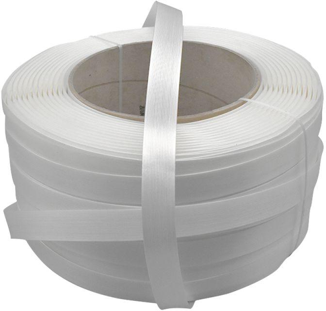 White Plain Long Life cordstrap polyester strapping, Packaging Type : Corrugated Box