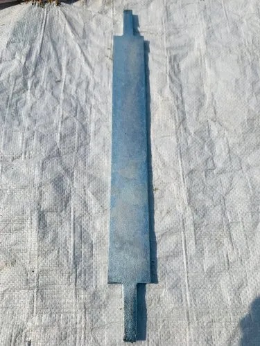 Mild Steel Rice Huller Blade, Color : Silver