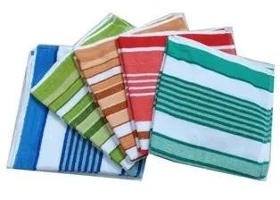 Cotton Promotional Towels, for Hotel, Color : Multicolor