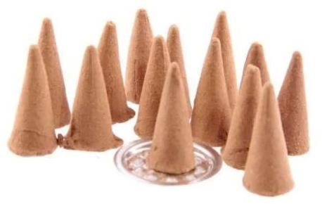 Incense Dhoop Cone, for Fragrance, Spiritual Use, Feature : Anti-Odour, Aromatic, Long Lasting, Low Smoke