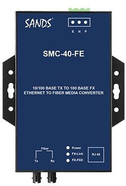 ETHERNET TO FIBER OPTIC MEDIA CONVERTER