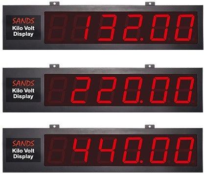 Sands Electric Kilovolt Large Display Indicator