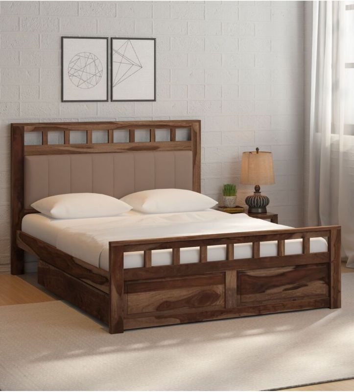 Gunnu Furniture wooden double bed