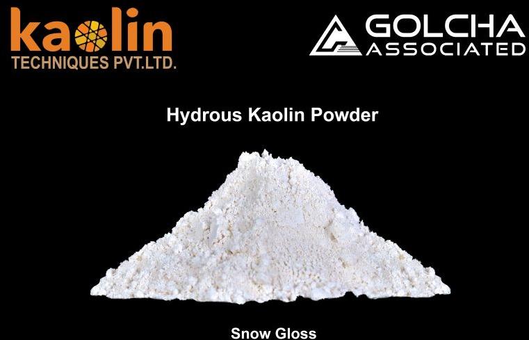 White Snow Gloss Hydrous Clay Powder, for Making Toys, Gift Items, Decorative Items