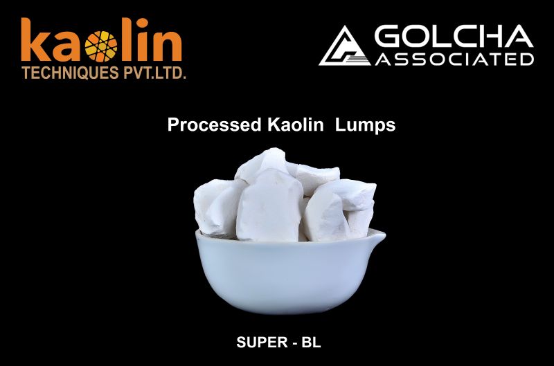 Super BL Processed Kaolin Lumps