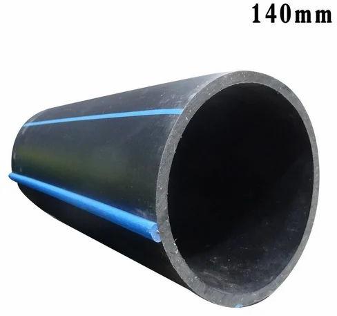 Black Underground Hdpe Round Pressure Pipe