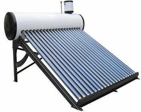 Evacuated Tube Collector Solar Water Heater, Capacity : 150 lpd