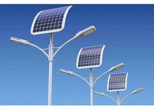 50 Hz Metal LED solar street light, Certification : CE