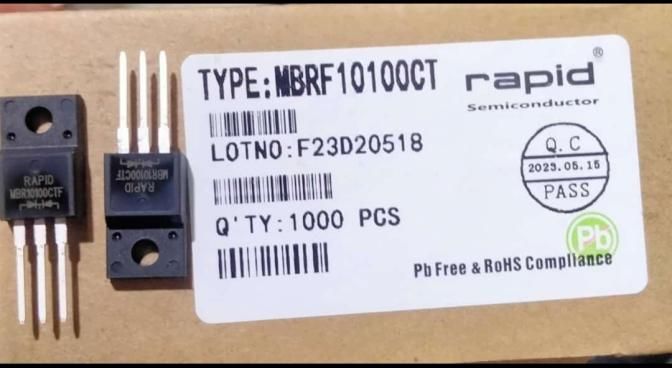 mbrf20100ct Schottky Diodes