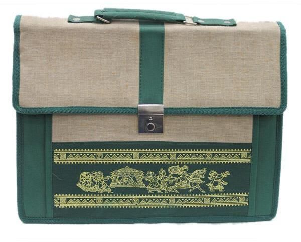 Jute File Folder