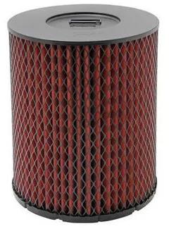 Round Mild Steel Truck Air Filter, Color : Red