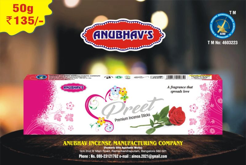 Preet Flora Incense Stick