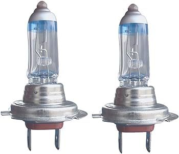 Electric Round Metal Glass Car Headlight Bulb, for Automobile, Packaging Type : Box