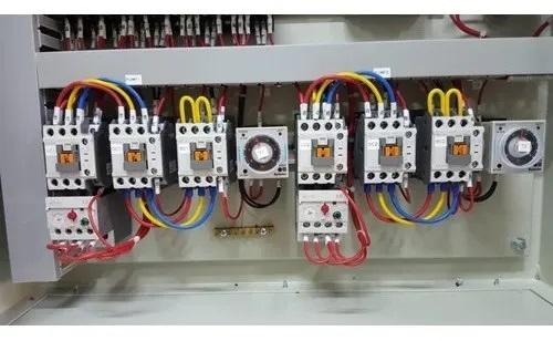 Schneider Electricity Mild Steel Soft Starter Control Panel, For Industrial