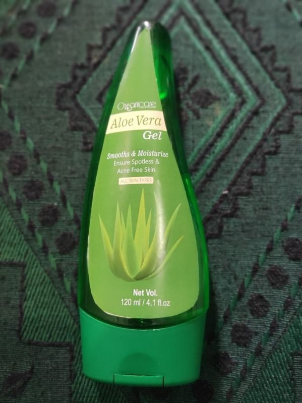 Organicare Aloe Vera Gel, For Parlour, Personal, Packaging Type : Bottle
