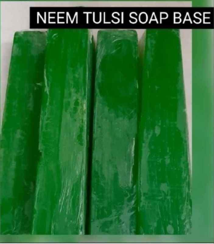 Organicare Green Neem Tulsi Soap Base, Packaging Size : 1kg