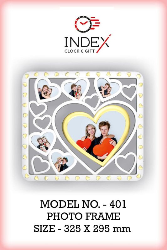 401 Heart Shaped Photo Frame, for Termite Proof, Stylish Look, Pattern : Printed