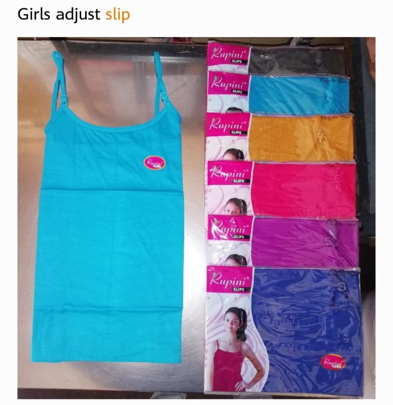 Multicolor Sleeveless Cotton Ladies Slip at Rs 60 / Piece in
