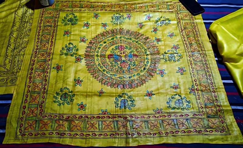 Plain Tassar Bhagalpuri Silk Fabrics, Supply Type : Bulk