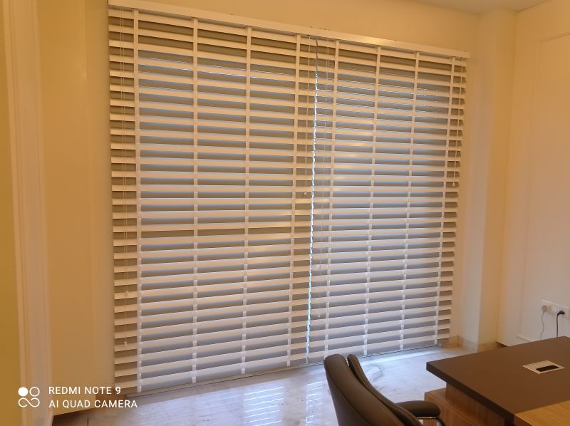 wooden window blinds