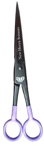 Rubber Steel Barber Hair Cutting Scissors, Size : 7 inch