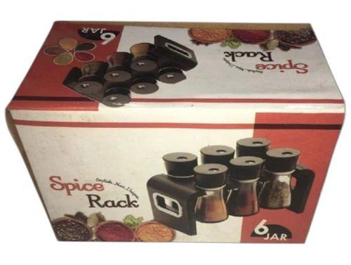 Unbleached Kraft Paperboard Spice Packaging Box