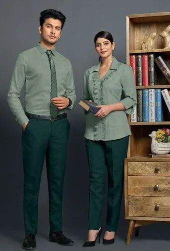 Plain Cotton Designer Corporate Uniforms, Gender : Men