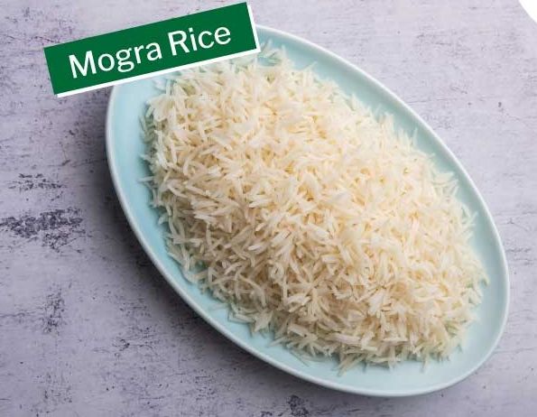 Creamy Soft Natural Mogra Rice, for Food, Cooking, Variety : Long Grain