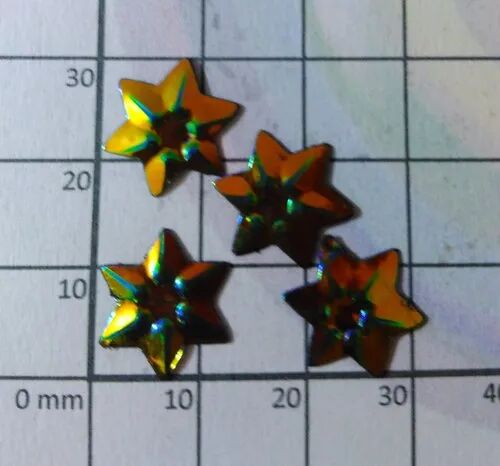 Plastic Star Sequin, Size : 14mm